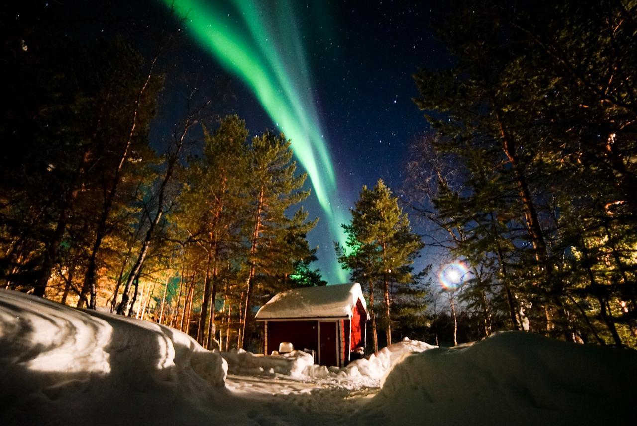 Neljaen Tuulen Tupa Bed and Breakfast Kaamanen Exteriör bild