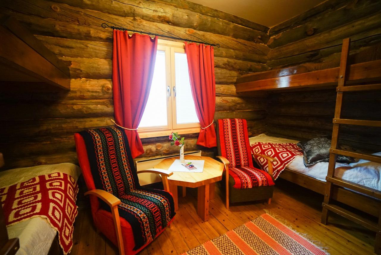 Neljaen Tuulen Tupa Bed and Breakfast Kaamanen Exteriör bild
